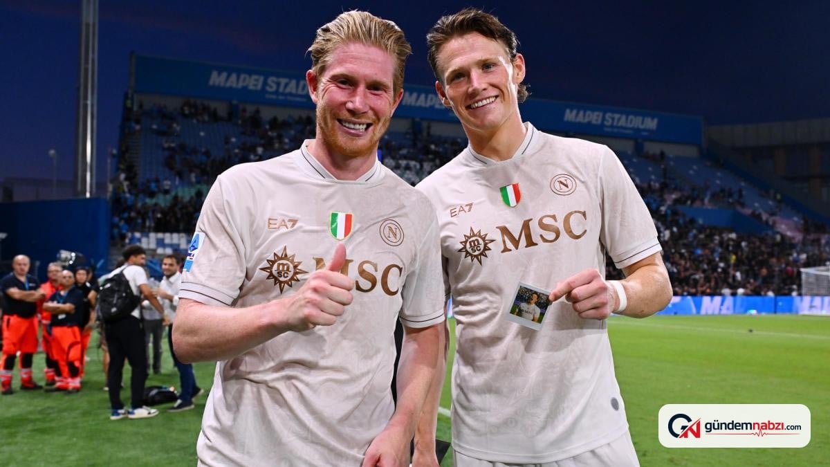 Napoli'de McTominay ve de Bruyne kampa katılıyor