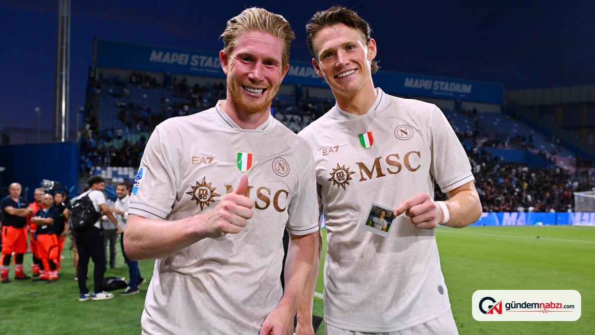 Napoli'de McTominay ve de Bruyne kampa katılıyor