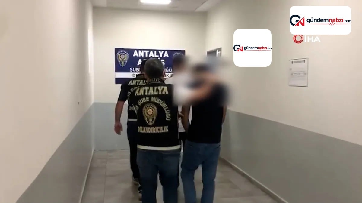 Antalya'da FETÖ bahanesiyle dolandırıcılık operasyonunda 2 tutuklama