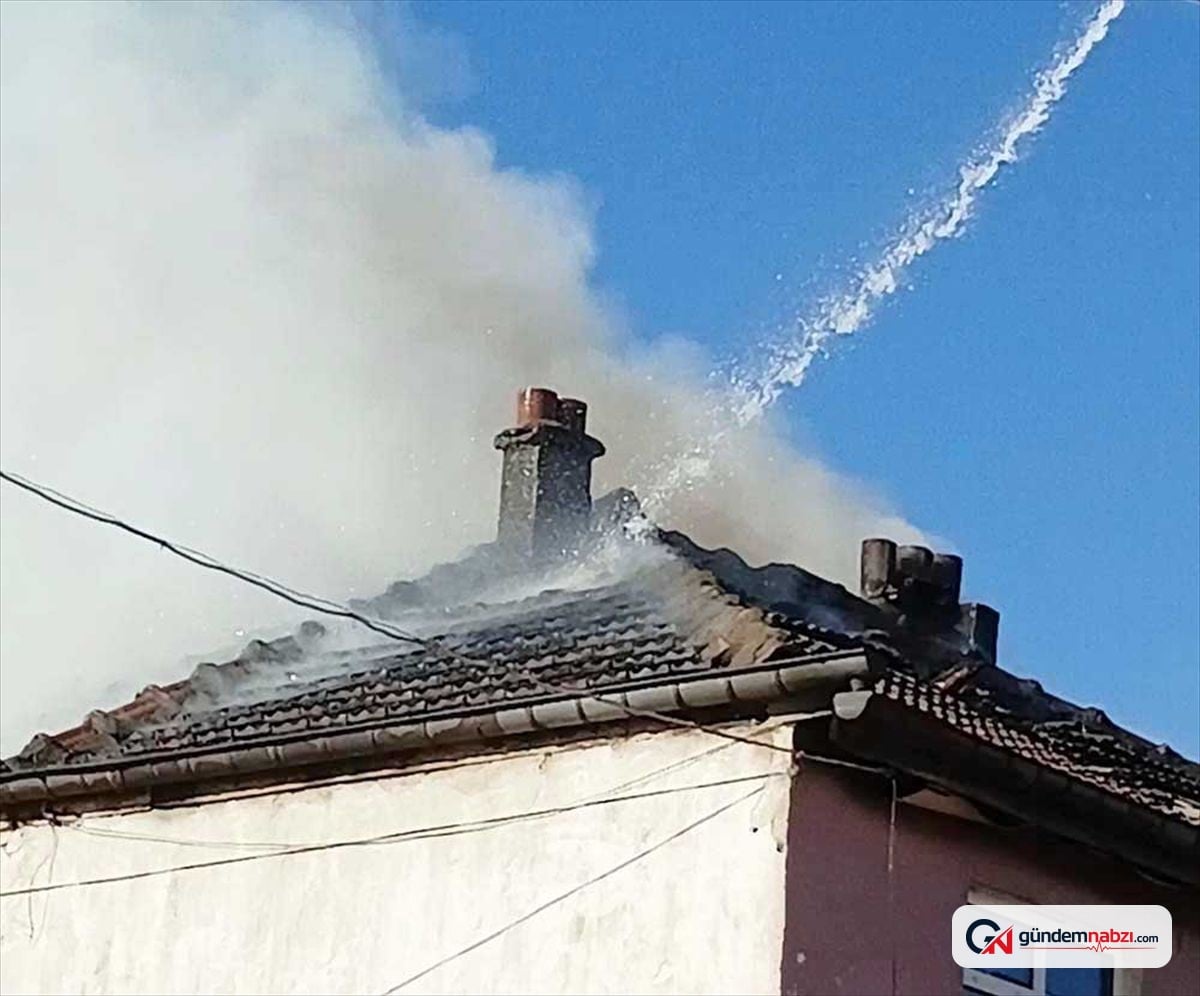 Konya'da müstakil evde çıkan yangın söndürüldü