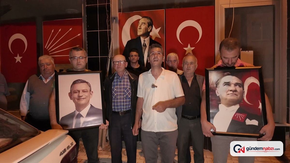 Kütahya'da CHP Hisarcık ilçe teşkilatı yeni parti'ye geçti