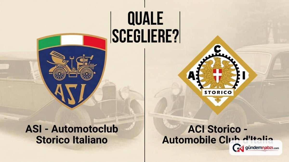 Klasik Otomobil tescilinde Asi ile Aci storico arasındaki farklar