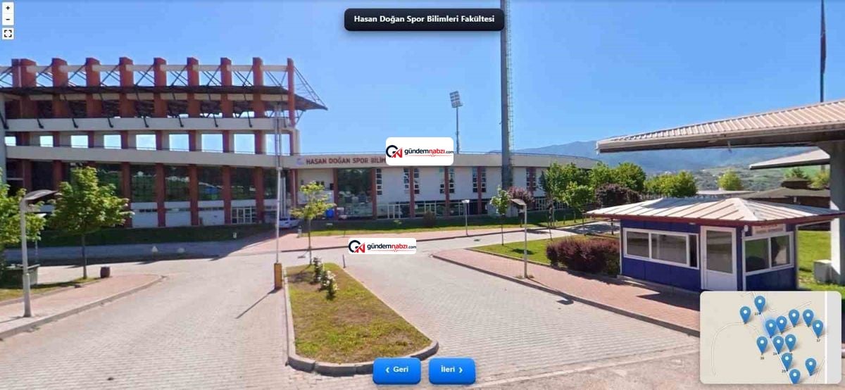 Karabük üniversitesi kampüsünü sanal turla tanıtıyor