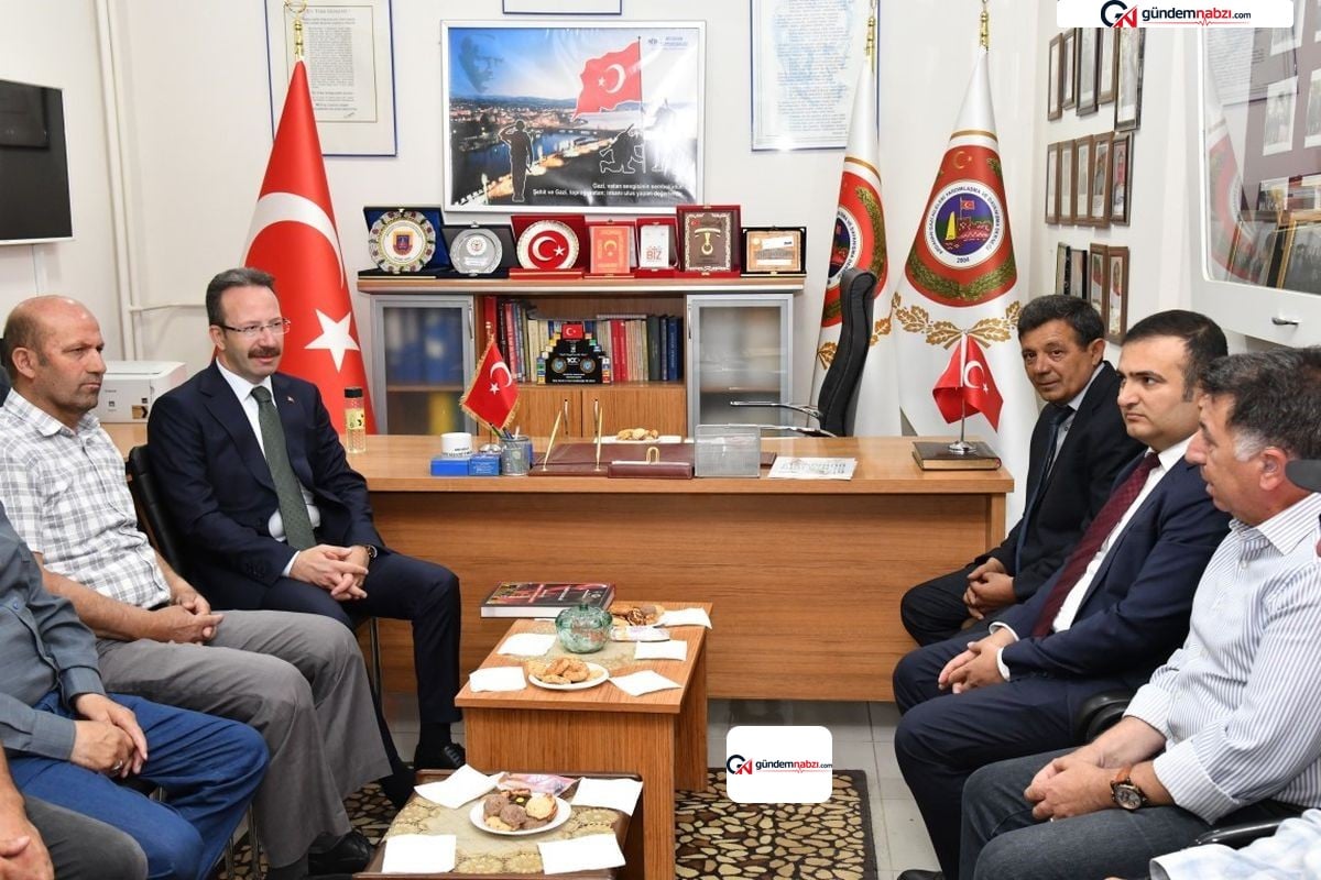 Ardahan Valisi Yamlı'dan şehit ve gazi derneklerine ziyaret