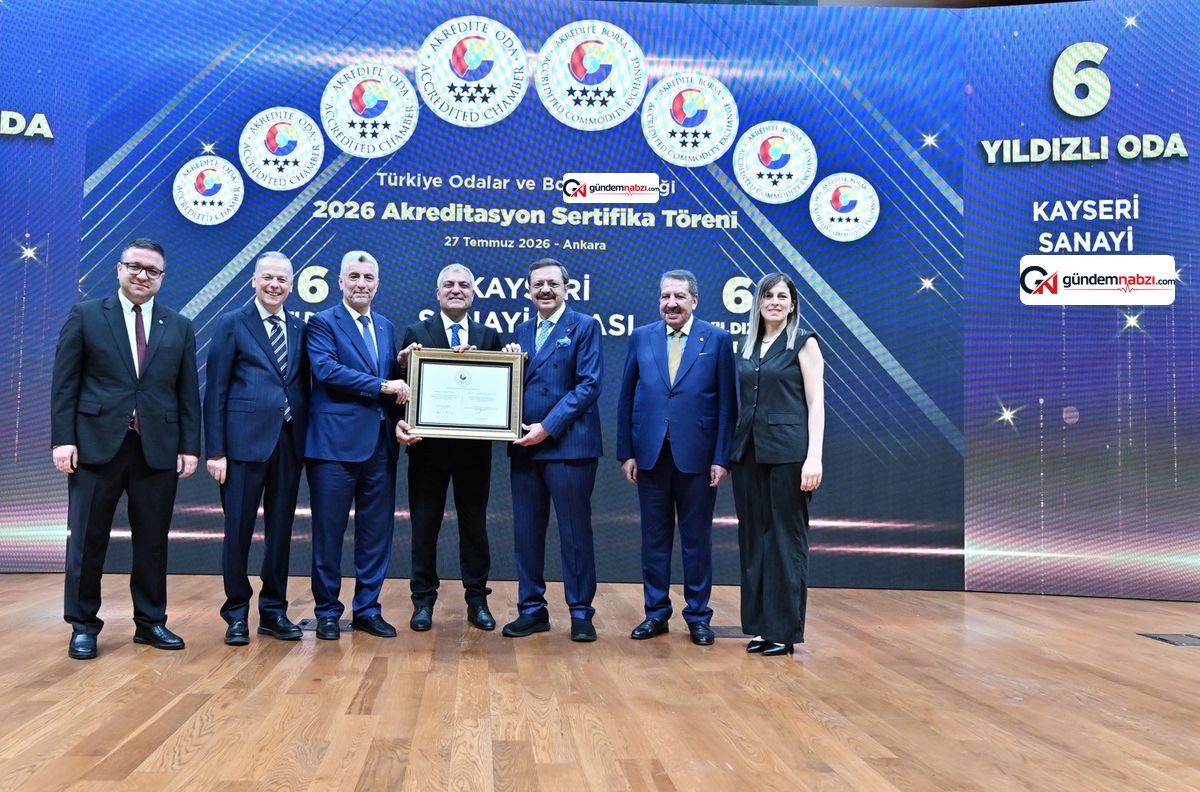 Kayseri Sanayi Odası uluslararası standartlarda hizmetini tescilledi