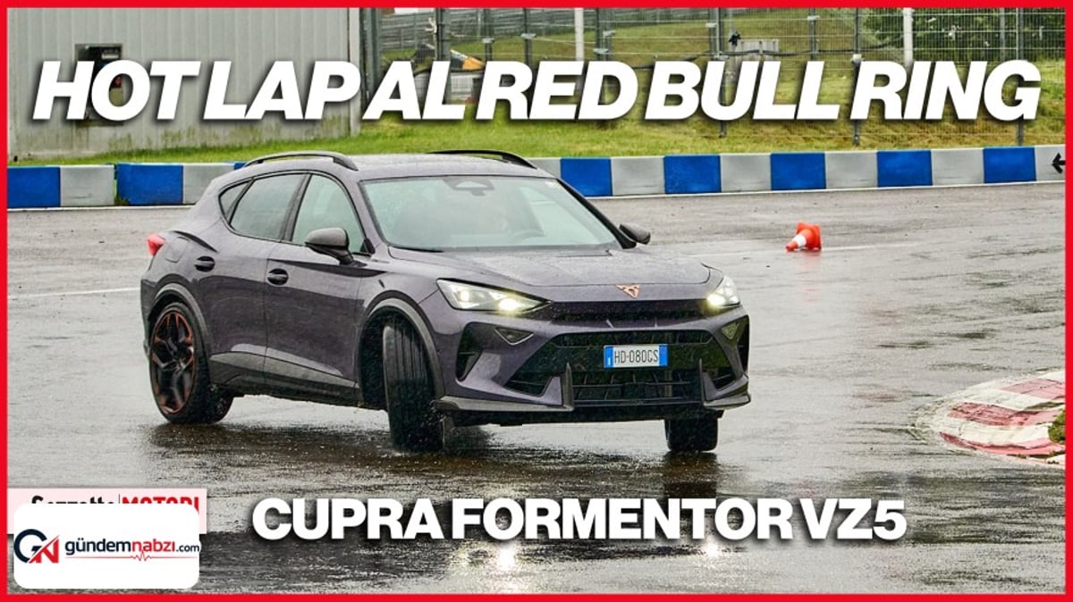 Cupra Formentor VZ5 ile Red Bull Ring'de ıslak zemin testi