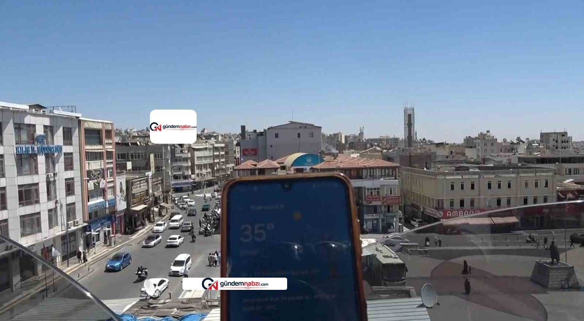 Kilis'te kavurucu sıcaklar etkisini sürdürüyor